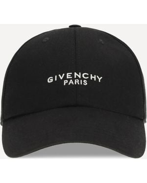 Givenchy Logo Baseball Hat - Black