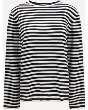 Extreme Cashmere N°500 Jones Cotton And Cashmere Jumper - Black