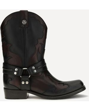 Versace Stivali Western - Nero