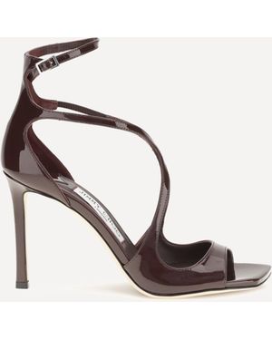 Jimmy Choo Sandals Azia Patent Leather - White