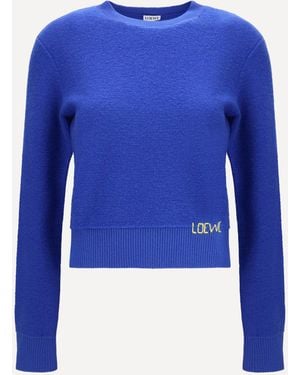 Loewe Wool Jumper - Blue