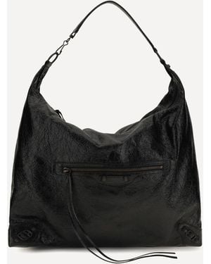 Balenciaga Borsa A Spalla Hobo Le City Grande - Nero