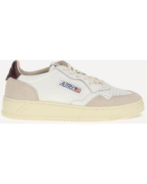 Autry Medalist Low Trainers - Natural