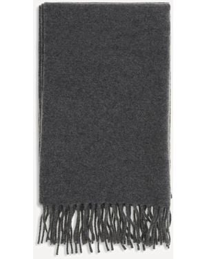 Brunello Cucinelli Cashmere Scarf Piombo - Grey