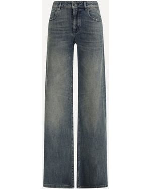Balenciaga Wide Leg Jeans - Blue