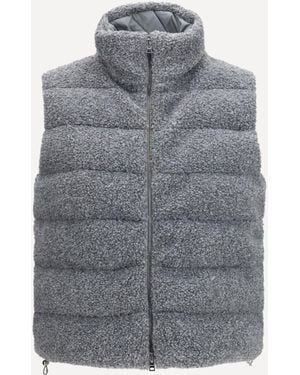 Herno Padded Vest - Grey