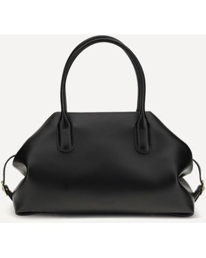 THEMOIRÈ Tallia Trank Medium Shoulder Bag - Black