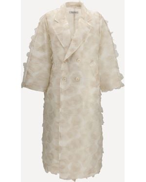 Max Mara Cappotto Mito - Bianco