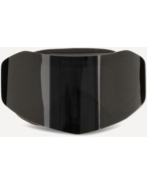 Balenciaga Mirrored Ski Mask Sunglasses - Black