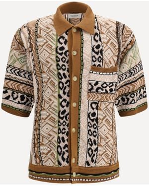 Laneus Knitted Shirt - Natural
