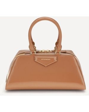 Givenchy Antigona East-West Small Handbag - Natural