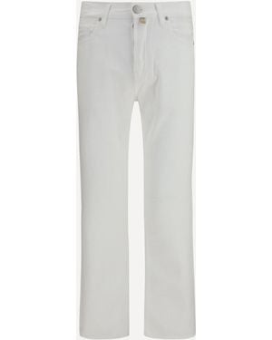 Jacob Cohen Edo Vintage 5-Pocket Jeans - White