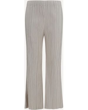 GONGDID DESIGN Corduroy Palazzo Trousers - Grey