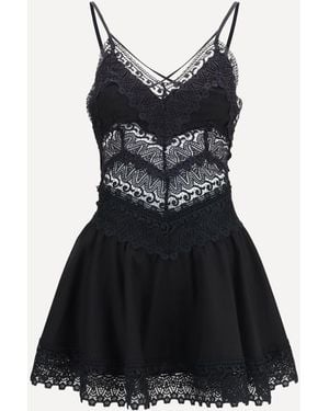 Charo Ruiz Aveline Short Dress - Black