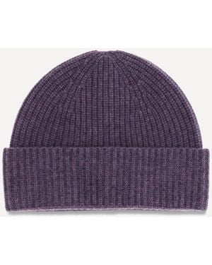Loro Piana Cappello Beanie Sergio - Viola