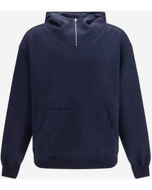 Umit Benan Victory Hooded Sweatshirt - Blue