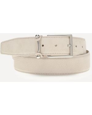 Christian Louboutin Leather Belt - Natural