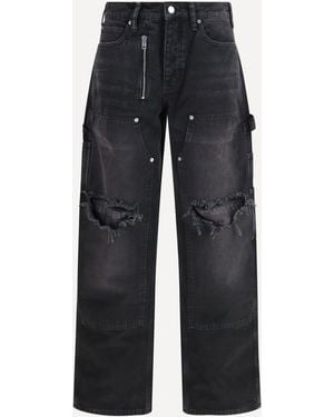 Alexander Wang Zip Carpenter Trousers - Blue