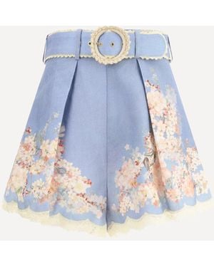 Zimmermann Shorts Cascadian - Blu