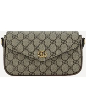 Gucci Ophidia Shoulder Bag - Grey