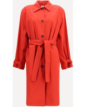 TOTEME Light Spring Trench - Red