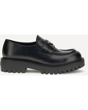 Prada Double Chocolate Loafers - White