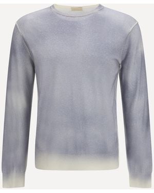 Aragona Cashmere Maglione Girocollo - Blu