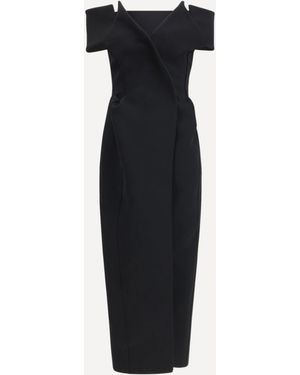 KHAITE Gene Dress - Black