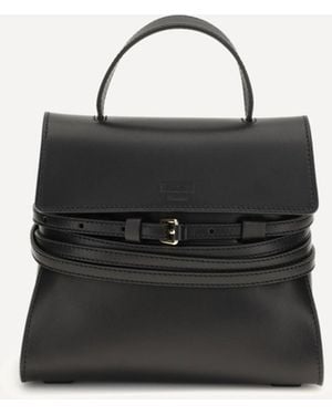 Moschino Tie Me Handbag - Black