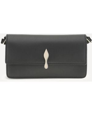 Christian Louboutin Chain Wallet - White