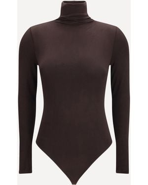 Wolford Colorado Bodysuit - Brown