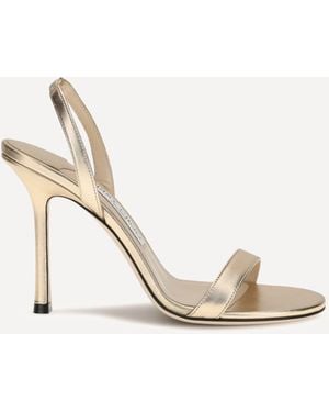 Jimmy Choo Jenn Sandals - Natural