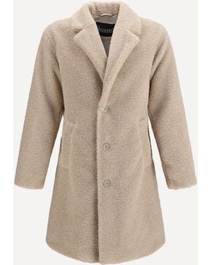 Herno Teddy Coat - Natural