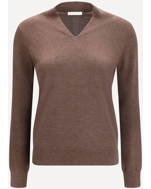 The Row Maglione Quovine - Marrone