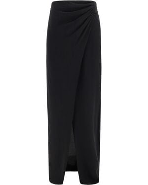 ANDAMANE Wrap Skirt - Black