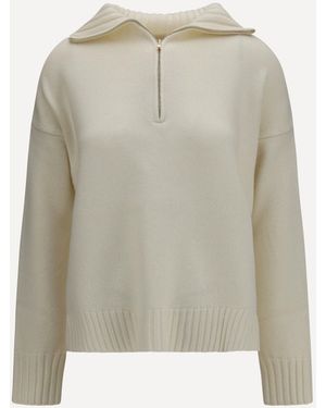 Max Mara Crasso Oversized Cashmere Jumper - Natural