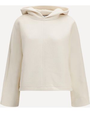 Max Mara Pure Hooded Sweatshirt - White