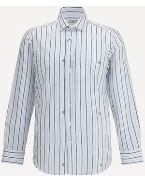 Etro Striped Shirt - Blue