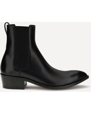 Tom Ford Chelsea Ankle Boots - Black