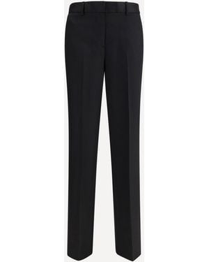 Lardini Straight Tailored Pants - Black