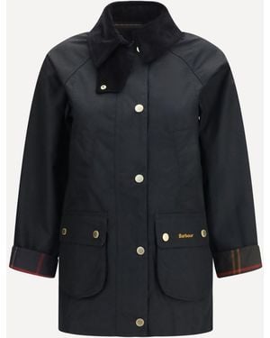 Barbour Modern Beadnell Wax - Black
