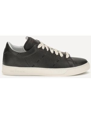 Kiton Leather Sneakers - White