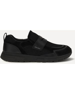 Prada Sport Mesh Loafers - Black