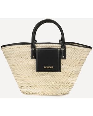 Jacquemus Le Panier Soli Tote Bag - Natural