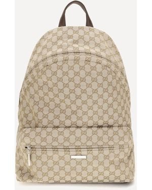 Gucci Large Tag Backpack - Natural