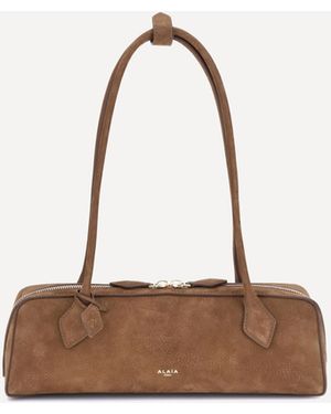 Alaïa Le Teckel Shoulder Bag - White