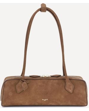 Alaïa Le Teckel Shoulder Bag - White