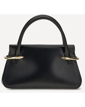 Givenchy Mini Pinch Leather Satchel - Black