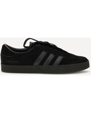 Y-3 Gazelle Leather Sneakers - Black