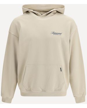 Represent Cotton Hooded Sweatshirt - Natural